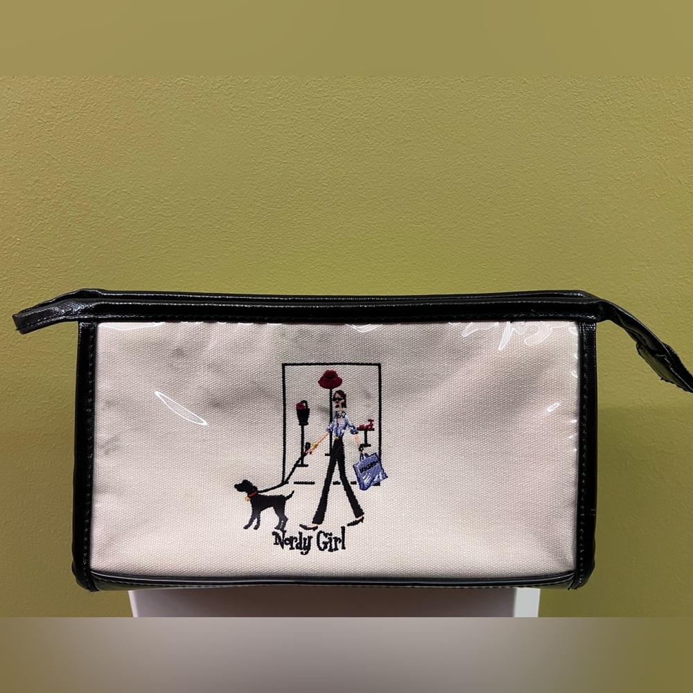 THE GIRLS | Fashion Girl Canvas Cosmetic Bag